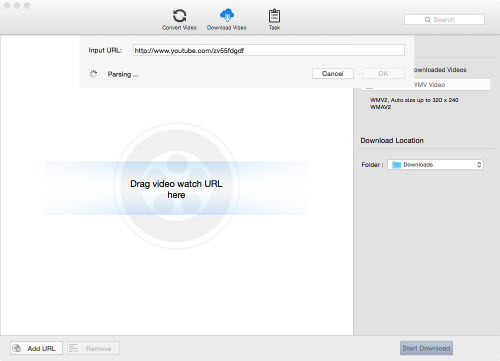 screenshot of avc free for mac